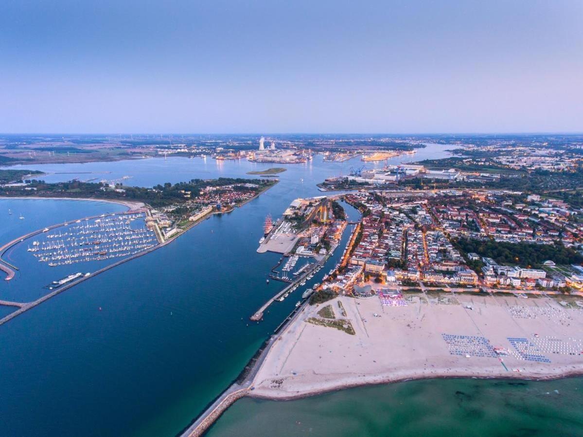 Апартаменты Promenadenblick/Vordeck Росток Экстерьер фото
